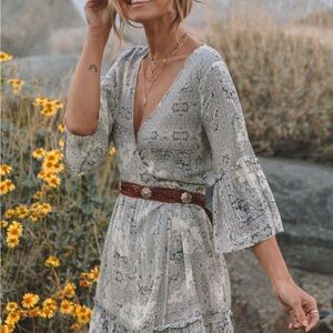 In The Details Paisley Mini Dress